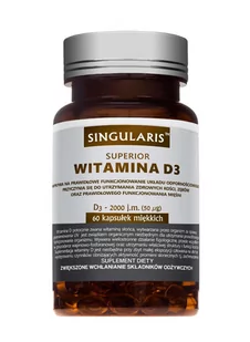 ACTIVEPHARM LABS SP. Z O.O. SP.K. ACTIVEPHARM LABS SP Z O.O SP.K SINGULARIS Superior 04 WIT D3 60kaps 3245861 - Pozostałe kosmetyki - miniaturka - grafika 2