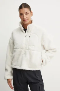 The North Face bluza polarowa TNF Extreme Pile kolor beżowy gładka NF0A88ZCQLI1 - Bluzy damskie - miniaturka - grafika 1