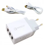 Ładowarki do telefonów - Ładowarka zasilacz 3A dla Motorola Milestone XT720 - miniaturka - grafika 1