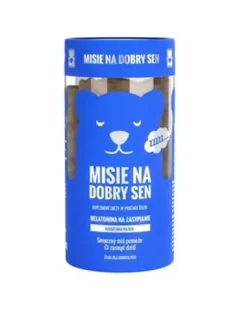 Noble Health Misie na dobry sen, 60 żelek - Układ nerwowy - miniaturka - grafika 1