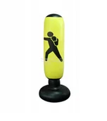 Gruszki treningowe - Worek Bokserski Dmuchany Treningowy Stojący (Żółty) Perfectlife - miniaturka - grafika 1