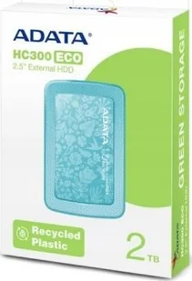 Dysk zewnętrzny HDD ADATA ADATA Externí HDD 2TB 2,5" USB 3.2 AHC300E, ECO Green - Dyski HDD - miniaturka - grafika 1