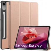 Etui do tabletów - Etui Smart Case do Lenovo Tab P12 TB370 (Różowe złoto) - miniaturka - grafika 1