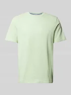 Koszulki męskie - T-shirt z fakturowanym wzorem - miniaturka - grafika 1