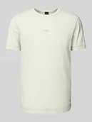 Koszulki męskie - T-shirt z nadrukiem z logo model ‘Tokks’ - miniaturka - grafika 1