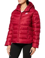 Kurtki damskie - Nike Damska kurtka W NSW Tf Rpl Windrunner Hd JKT, Pomegranaty/pomegranaty/biały, M DH4073 - miniaturka - grafika 1