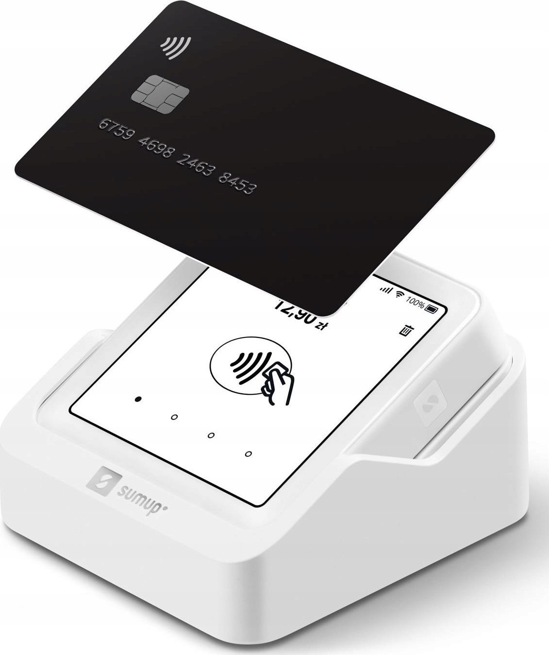 SumUp Mobilny Terminal Płatniczy Solo+Cradle Retail PL