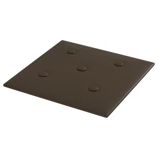 vidaXL Panele ścienne, 12 szt, brązowe, 30x30 cm, sztuczna skóra 343980 - Panele ścienne i boazeria - miniaturka - grafika 4