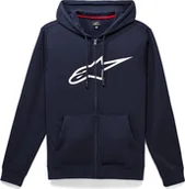 Bluzy męskie - Alpinestars Bluza z kapturem ALPINESTARS AGELESS II ZIP HOODIE, Nav/White Rozmiar: M - miniaturka - grafika 1