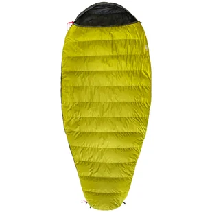 Śpiwór puchowy Warmpeace Spacer 300 180 cm Zamek: Lewy / Kolor: zielony - Śpiwory - miniaturka - grafika 1