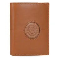 Portfele - Pepe Jeans Cracker Pionowy portfel z uchwytem na karty Beżowy 8,5x10,5x1 cm Skóra by Joumma Bags, beż, Talla única, Pionowy portfel z uchwytem na karty - miniaturka - grafika 1