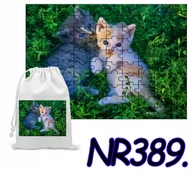 Puzzle - Puzzle 70 El. Układanka Dla Dzieci Kotki Kicia Prezent+Woreczek Z Nadrukiem - miniaturka - grafika 1