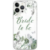 Etui i futerały do telefonów - Etui do Apple IPHONE 12 Mini Bride to be 005 Babaco Nadruk pełny Biały - miniaturka - grafika 1