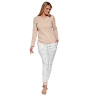 Piżamy damskie - Piżama damska długa 723 cornette-xxl - miniaturka - grafika 1