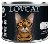 Mokra karma dla kotów - Lovcat Pure Lamb puszka 200g - miniaturka - grafika 1