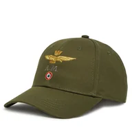 Czapki męskie - Czapka z daszkiem Aeronautica Militare 251HA1100CT2848 Zielony - miniaturka - grafika 1