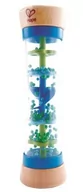 Zabawki interaktywne dla dzieci - HaPe Grzechotka z koralikami - niebieska - miniaturka - grafika 1