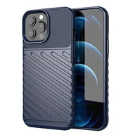 Etui i futerały do telefonów - Braders Etui Thunder Case Elastyczne Pancerne do iPhone 13 Pro Max niebieski - miniaturka - grafika 1