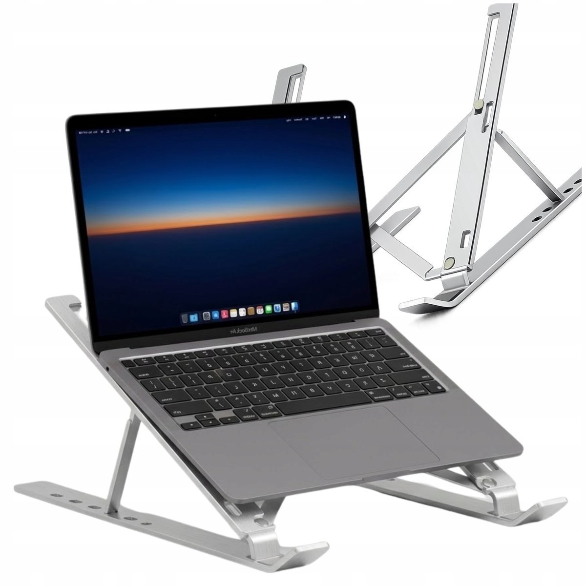Ergonomiczna podstawka chłodząca do laptopa składana