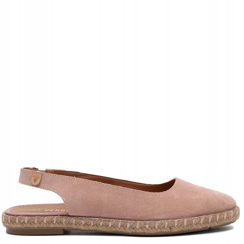 Verbenas Kiara Espadryle Damskie Zamszowe Różowe KIARA-SER-TAN-ANT r.38