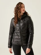 Kurtki damskie - Regatta Kurtka pikowana "Heatherly" w kolorze czarnym - miniaturka - grafika 1