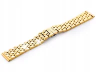 Akcesoria do zegarków - Bransoleta Pacific Model 5 - złota 22mm - miniaturka - grafika 1