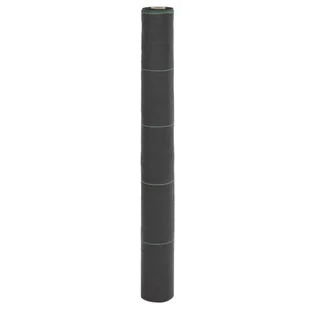 vidaXL Agrowłóknina antychwastowa, czarna, 1x50 m, PP - Agrowłókniny - miniaturka - grafika 1