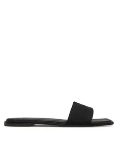 Calvin Klein Klapki Flat Slide - He HW0HW02378 Czarny - Klapki i japonki damskie - miniaturka - grafika 1