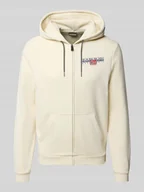 Bluzy męskie - Bluza rozpinana z kapturem i kieszenią kangurką model ‘AYLMER’ - miniaturka - grafika 1