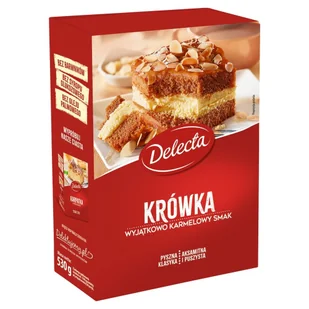 Delecta Ciasto Krówka - Dodatki do ciast w proszku - miniaturka - grafika 1