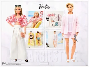 Mattel Barbie Signature: edycja kolekcjonerska Barbie i Ken - Lalki dla dziewczynek - miniaturka - grafika 1