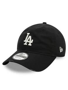 New Era Czapka z daszkiem LA Dodgers Distressed 9TWENTY 60595229 Czarny - Czapki i chusty sportowe męskie - miniaturka - grafika 1