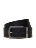 Paski - Tommy Jeans Pasek Męski Elevated AM0AM12646 Granatowy - miniaturka - grafika 1