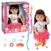 Lalki dla dziewczynek - Baby born - Sister Style & Play brunette 43cm Zapf - miniaturka - grafika 1