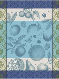 Le Jacquard Fran ais Ściereczka kuchenna Arrire-Pays Niebieska - Ściereczki, gąbki, czyściki - miniaturka - grafika 1