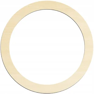 Drewniana obręcz 10 SZTUK BAZA do MAKRAMY 26 cm - Dekoracje domu - miniaturka - grafika 1
