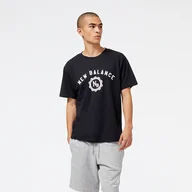 Koszulki męskie - Koszulka męska New Balance MT31904BK  czarna - miniaturka - grafika 1