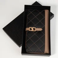 Portfele - Alessio PORTFEL damski DUŻY PORTMONETKA Pudełko PREZENTOWE - miniaturka - grafika 1