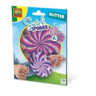 Gry planszowe - Brokatowy Wirujący Spinner Dla Dzieci  2 Szt. Ses Creative - miniaturka - grafika 1