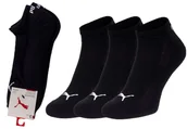 Skarpetki damskie - PUMA  SKARPETKI STOPKI 3 PARY BLACK 907942 01 - Rozmiar: 43-46 - miniaturka - grafika 1