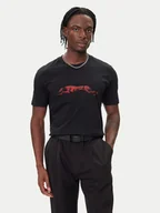 Koszulki męskie - HUGO T-Shirt Didug 50548557 Czarny Regular Fit - miniaturka - grafika 1