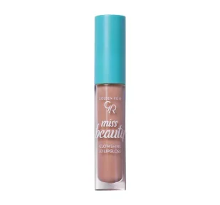 Golden Rose Miss Beauty - Glow Shine 3D Lipgloss - Błyszczyk do ust - 4,5 ml - 03 Soft Peach - Błyszczyki do ust - miniaturka - grafika 1