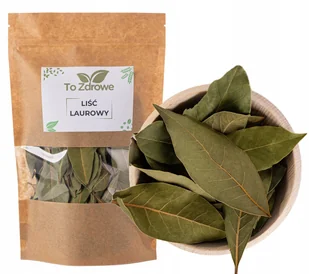 LIŚĆ LAUROWY 50g liście laurowe naturalne aromatyczne jakość To Zdrowe - Przyprawy i zioła sypkie - miniaturka - grafika 1