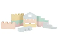Układanki dla dzieci - Playtive Klocki-puzzle do układania Pastelowy - miniaturka - grafika 1