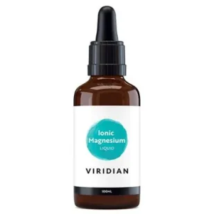 Viridian Magnez Jonowy 200 mg w płynie Suplement diety 100 ml - Witaminy i minerały - miniaturka - grafika 1