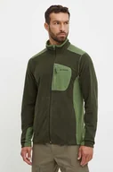 Bluzy męskie - Columbia bluza sportowa Klamath Range kolor zielony wzorzysta - miniaturka - grafika 1