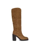 Kozaki damskie - Aldo Kozaki Agraewen 14115059 Brązowy - miniaturka - grafika 1