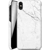 Etui i futerały do telefonów - Etui na telefon komórkowy White Marble Apple iPhone XS Max - miniaturka - grafika 1