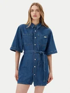 Sukienki - Calvin Klein Jeans Sukienka jeansowa J20J225169 Niebieski Boxy Fit - miniaturka - grafika 1