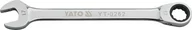 Klucze i nasadki - Yato Klucz płasko oczkowy z grzechotką, non-slip15 mm YT-0260 - miniaturka - grafika 1